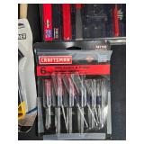 Collection of Mixed Hand Tools and Accessories including Screwdriver Set, Knife, and Siphon Pump