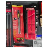 Assorted Hand Tools and Accessories Set including Drill Bits, Screwdrivers, and More