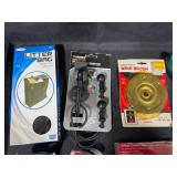 Assorted Tools and Equipment Bundle with Chisel Set and Rotary Tool