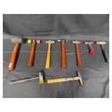 Collection of Assorted Hammers including Craftsman and Nupla