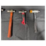 Collection of Assorted Hammers including Craftsman and Nupla