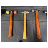 Collection of Assorted Hammers including Craftsman and Nupla