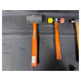 Collection of Assorted Hammers including Craftsman and Nupla