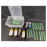 Large Assortment of Knife Sharpening Belts, Music Wires, and Sanding Needles