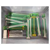 Large Assortment of Knife Sharpening Belts, Music Wires, and Sanding Needles