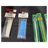 Large Assortment of Knife Sharpening Belts, Music Wires, and Sanding Needles