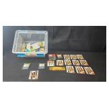 Assorted Hardware Collection Including Nails, Drill Bits, and Screws