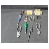Craftsman Tool Collection with Pliers, Screwdrivers, Sanding Blocks and More