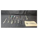 Set of Assorted Hand Tools with Greenlee Pouch