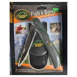 Comprehensive Fishing Gear Lot with Line, Reels, Knives, and Accessories