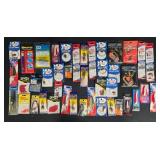 Large Collection of Fishing Lures, Spinners, and Sharpening Tools