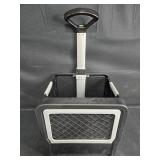 Collapsible Rolling Utility Cart with Handle