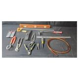 Assorted Hand Tools and Hardware Set with True Value Level