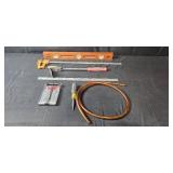 Assorted Hand Tools and Hardware Set with True Value Level