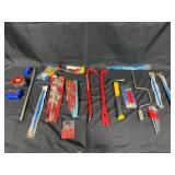 Set of Hand Tools and Accessories in Storage Box