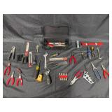 Comprehensive Hand Tool Collection with Storage Case