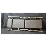 Used Automotive Creeper with Metal Frame and Cushioned Pads