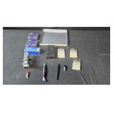 Collection of Hand Tools and Accessories Including Tungsten Tap and Die Set