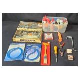 Assorted DIY Hardware and Tools Collection