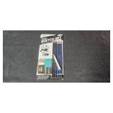Office and Art Supplies Lot with Sketch Set and Laminating Sheets