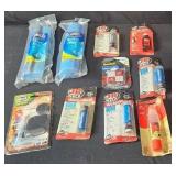 Assorted Hardware and Home Repair Items with Bag