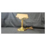 Antique Style Brass Desk Lamp and Crystal Base Table Lamp Set ?