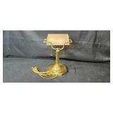 Antique Style Brass Desk Lamp and Crystal Base Table Lamp Set ?