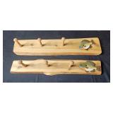 Lot of Office and Home Items: Guillotine Paper Cutter, Utility Box, Fish Hook Wall Hangers, Wiring Kit