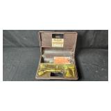 Lot of Sunglasses, Wet Wheel Machine, Jet Torch Kit, Heated Seat Cushion, and Bus Stop Sign