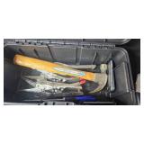 Lot of Hand Tools with Tool Box