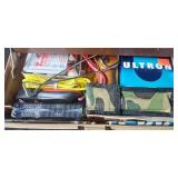 Adventurer Tackle Box Filled with Assorted Fishing Lures and Accessories
