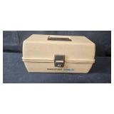 Adventurer Tackle Box Filled with Assorted Fishing Lures and Accessories