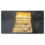 Gamefisher Fishing Tackle Box with Lures, Bobbers, and Hooks