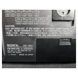 Sony ICF-2010 and ICF-7601 Shortwave Radios Set