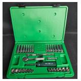 SK Hand Tools Socket Set in Green Case