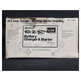 Sears 10/2/50 Amp Battery Charger & Starter for 12 Volt Batteries