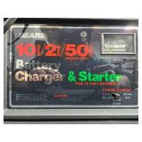 Sears 10/2/50 Amp Battery Charger & Starter for 12 Volt Batteries