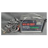 Sears 10/2/50 Amp Battery Charger & Starter for 12 Volt Batteries