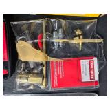 Extensive Collection of Tools and Accessories with Air Coil Hose and Rotary Tool Safety Shield