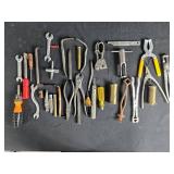 Collection of Assorted Hand Tools with Craftsman Tool Bag