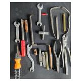 Collection of Assorted Hand Tools with Craftsman Tool Bag