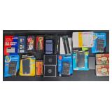 Mixed Lot of Calculators, Christmas Cards, Scratch Pads, and Gift Tags
