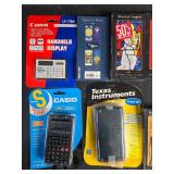 Mixed Lot of Calculators, Christmas Cards, Scratch Pads, and Gift Tags