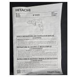 Hitachi D10VH Corded Drill Set with Drill Bits and Case