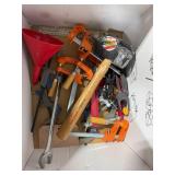 Lot of Assorted Clamps and Hand Tools