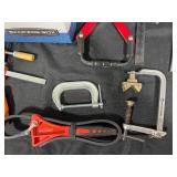 Lot of Assorted Clamps and Hand Tools