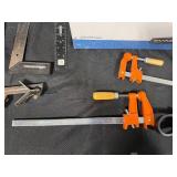 Lot of Assorted Clamps and Hand Tools