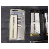 Lot of Cross and Fisher Pens with Accessories