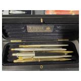 Collection of Luxury Pens Including Parker and Cross Sets