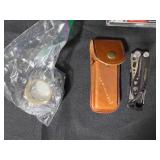 Lot of Multi-Tools with Accessories Including Swiss+Tech and Leatherman